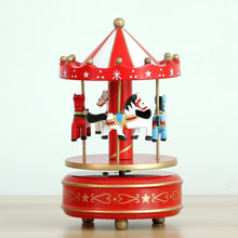 Load image into Gallery viewer, Sky City Carousel Clockwork Music Box Couples Birthday Gift