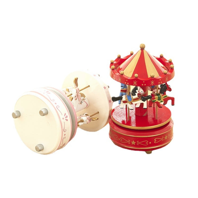 Sky City Carousel Clockwork Music Box Couples Birthday Gift