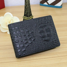 Load image into Gallery viewer, Crocodile Pattern Driver License Cover Universal Driver License Holder Card Slot ID Card Holder, Blue, Black, White, Orange, Red, Pink, Rose Red