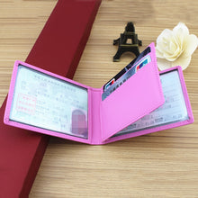 Load image into Gallery viewer, Crocodile Pattern Driver License Cover Universal Driver License Holder Card Slot ID Card Holder, Blue, Black, White, Orange, Red, Pink, Rose Red