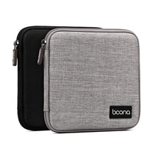 Load image into Gallery viewer, Baona BN-F021 Car Home DVD CD Storage Bag Game CD Storage Bag For PS4, Grey, Black