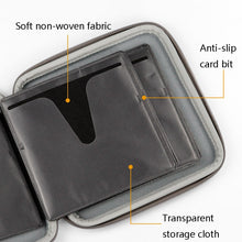 Load image into Gallery viewer, Baona BN-F021 Car Home DVD CD Storage Bag Game CD Storage Bag For PS4, Grey, Black