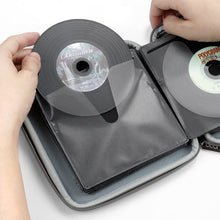 Load image into Gallery viewer, Baona BN-F021 Car Home DVD CD Storage Bag Game CD Storage Bag For PS4, Grey, Black