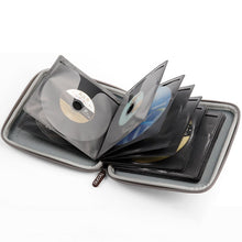 Load image into Gallery viewer, Baona BN-F021 Car Home DVD CD Storage Bag Game CD Storage Bag For PS4, Grey, Black