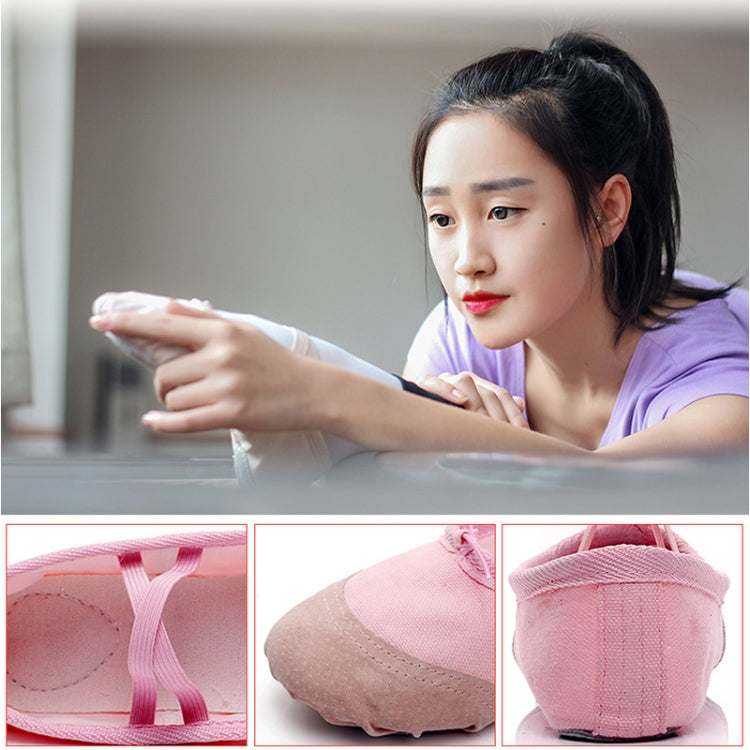 Flats Soft Ballet Shoes Latin Yoga Dance Sport Shoes for Children & Adult