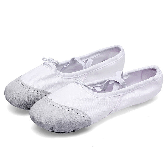 Flats Soft Ballet Shoes Latin Yoga Dance Sport Shoes for Children & Adult