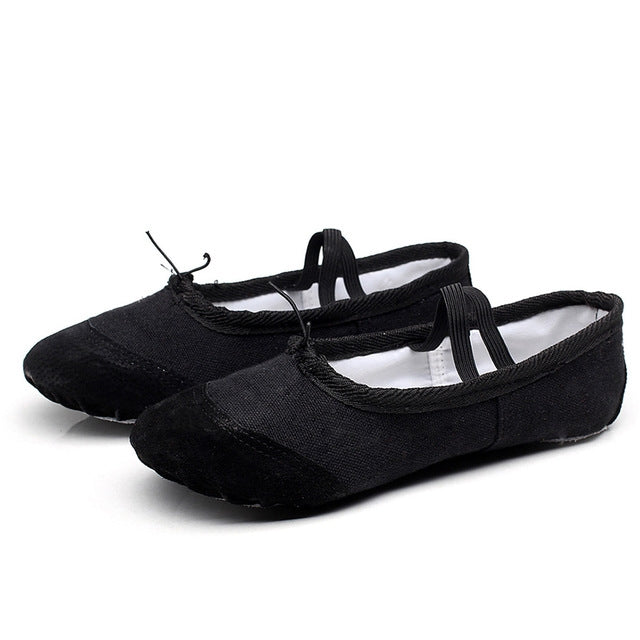 Flats Soft Ballet Shoes Latin Yoga Dance Sport Shoes for Children & Adult