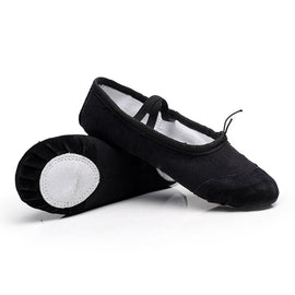 Flats Soft Ballet Shoes Latin Yoga Dance Sport Shoes for Children & Adult, 32, 33, 34, 35, 36, 37, 38, 39, 40
