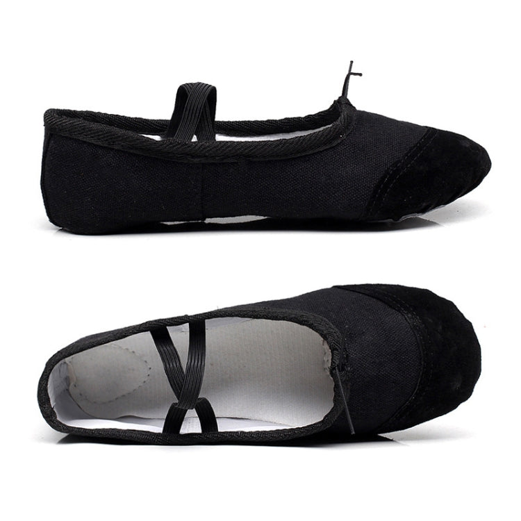 Flats Soft Ballet Shoes Latin Yoga Dance Sport Shoes for Children & Adult, 32, 33, 34, 35, 36, 37, 38, 39, 40