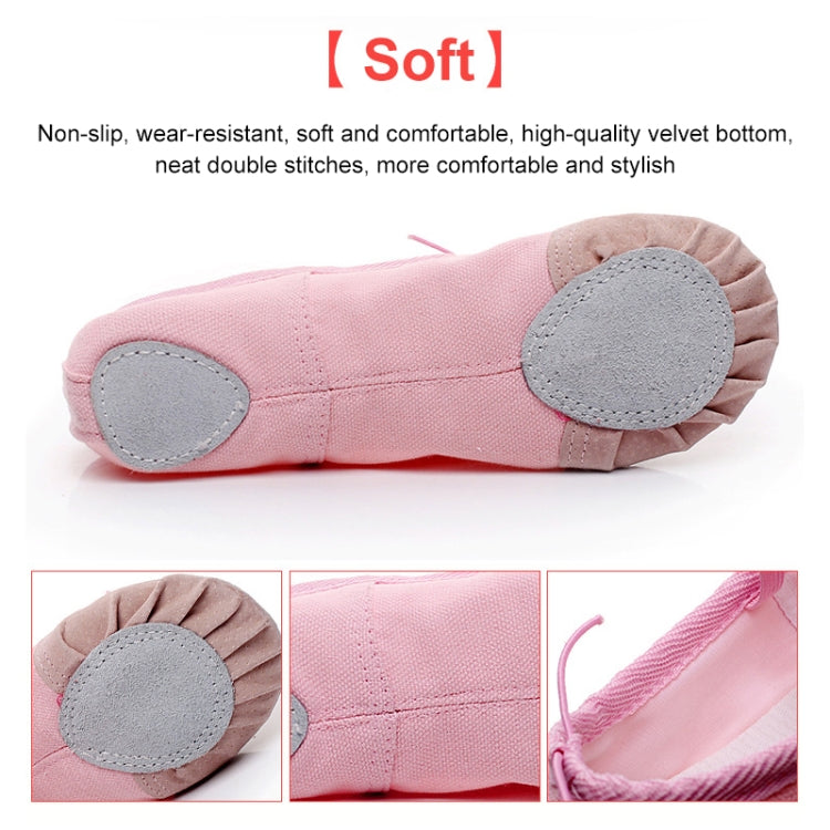 Flats Soft Ballet Shoes Latin Yoga Dance Sport Shoes for Children & Adult