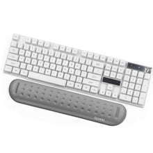 Load image into Gallery viewer, Baona Silicone Memory Cotton Wrist Pad Massage Hole Keyboard Mouse Pad, Style:, Mouse Pad (Blue), Mouse Pad (Gray), Mouse Pad (Black), Mouse Pad (Pink), Medium Keyboard Rest (Blue), Medium Keyboard Rest (Gray), Medium Keyboard Rest (Black)             ...