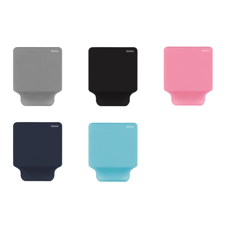 Baona Wrist Mouse Pad Memory Cotton Mouse Pad, Gay, Black, Pink, Navy, Blue