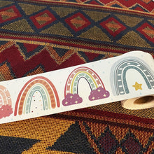 Load image into Gallery viewer, CM2107018 Border Sticker Blackboard Rainbow Sticker Bohemian Sticker, 20mx7.6cm