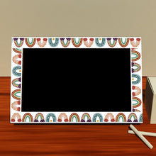 Load image into Gallery viewer, CM2107018 Border Sticker Blackboard Rainbow Sticker Bohemian Sticker, 20mx7.6cm