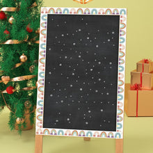 Load image into Gallery viewer, CM2107018 Border Sticker Blackboard Rainbow Sticker Bohemian Sticker, 20mx7.6cm