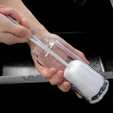 Load image into Gallery viewer, Baby Bottle Vacuum Cup Sponge Long Handle Brush Household Cleaning Brush