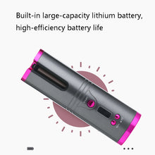 Load image into Gallery viewer, Portable USB Charging Wireless Curler Lazy Automatic Curling Rod, Patented Gray, Patented Golden, Patented Green, Patented Pink, Patented White