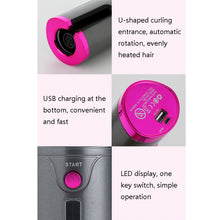 Load image into Gallery viewer, Portable USB Charging Wireless Curler Lazy Automatic Curling Rod, Patented Gray, Patented Golden, Patented Green, Patented Pink, Patented White