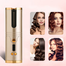 Load image into Gallery viewer, Portable USB Charging Wireless Curler Lazy Automatic Curling Rod, Patented Gray, Patented Golden, Patented Green, Patented Pink, Patented White
