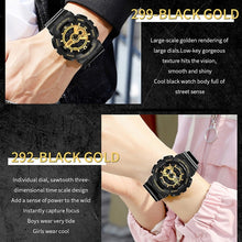 Load image into Gallery viewer, SANDA Outdoor Leisure Waterproof Multifunctional Luminous Electronic Watch