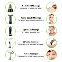Load image into Gallery viewer, Circulating Energy Automatic Point Finding Meridian Pen Home Pain Electronic Acupuncture Pen Specifications：, 5 Head Color Boxes (Battery Model), Only Pen, 3 Head Color Box (Charging Model), 5 Head Color Box (Charging Model)