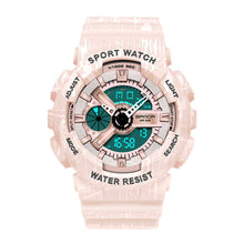 Load image into Gallery viewer, SANDA Three-Pin Luminous Outdoor Waterproof Multifunctional Couple Electronic Watch