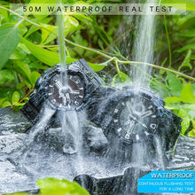 Load image into Gallery viewer, SANDA Three-Pin Luminous Outdoor Waterproof Multifunctional Couple Electronic Watch