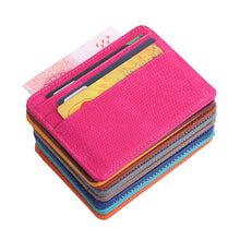 Load image into Gallery viewer, KT1002 RFID Function Lizard Pattern Bank Card Holder PU Business Card Case