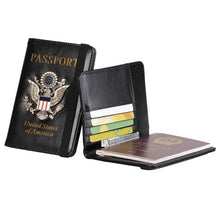 Load image into Gallery viewer, LT101 Multi-Card Passport Holder Anti-Magnetic Bank Card Holder