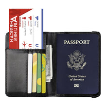 Load image into Gallery viewer, LT101 Multi-Card Passport Holder Anti-Magnetic Bank Card Holder