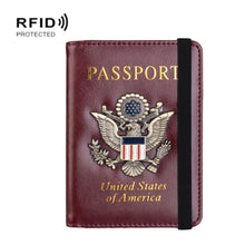 Load image into Gallery viewer, LT101 Multi-Card Passport Holder Anti-Magnetic Bank Card Holder