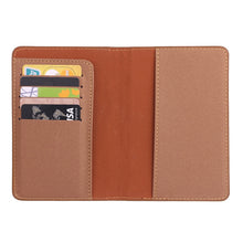 Load image into Gallery viewer, MS101 Frosted PU Multi-Card Passport Holder Travel Abroad Passport Card Holder, Blue, Khaki, Pink, Sky Blue, Dirty Yellow, Big Red