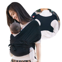 Load image into Gallery viewer, Baby Carrier Double Shoulder Front Holding Baby Carrier Portable Baby X Carrying Bag,Size:, M (Black), L (Black), M (Gray), L (Gray)