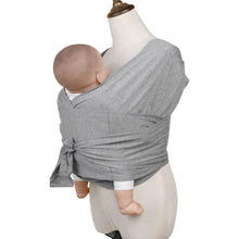Load image into Gallery viewer, Baby Carrier Double Shoulder Front Holding Baby Carrier Portable Baby X Carrying Bag,Size:, M (Black), L (Black), M (Gray), L (Gray)