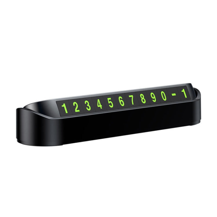Hidden Parking Number Card Nightlight Number Button Parking Number Card, Style:, Neutral (Black), Neutral (White), 5 Sets of Numbers (Brown), 5 Sets of Numbers (Green), 5 Sets of Numbers (Pink), Double-number (Black), Double-number (White)