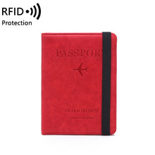Load image into Gallery viewer, COVC1011 Travel Passport Card Bag Elastic Band Protective Case