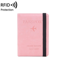 Load image into Gallery viewer, COVC1011 Travel Passport Card Bag Elastic Band Protective Case