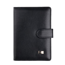 Load image into Gallery viewer, Covc1002 Bank Card Passport Card Holder With Buckle Clip PU Document Protection Card Holder