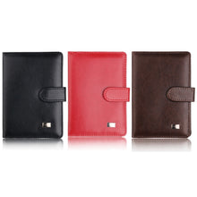 Load image into Gallery viewer, Covc1002 Bank Card Passport Card Holder With Buckle Clip PU Document Protection Card Holder