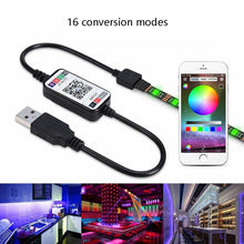 Load image into Gallery viewer, 2 PCS JS-082 5V-24V Bluetooth Mobile Phone APP Intelligent Adjustment Light Controller