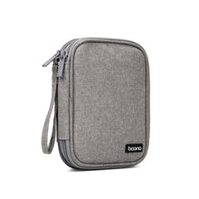 Load image into Gallery viewer, Baona BN-C003 Mobile Hard Disk Protection Cover Portable Storage Hard Disk Bag, Double-layer (Gray), Double-layer (Black), Single-layer (Gray), Single-layer (Black)