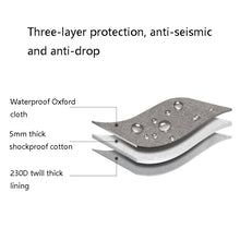 Load image into Gallery viewer, Baona BN-C003 Mobile Hard Disk Protection Cover Portable Storage Hard Disk Bag, Double-layer (Gray), Double-layer (Black), Single-layer (Gray), Single-layer (Black)