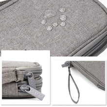 Load image into Gallery viewer, Baona BN-C003 Mobile Hard Disk Protection Cover Portable Storage Hard Disk Bag, Double-layer (Gray), Double-layer (Black), Single-layer (Gray), Single-layer (Black)