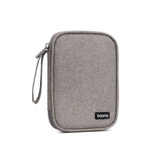 Load image into Gallery viewer, Baona BN-C003 Mobile Hard Disk Protection Cover Portable Storage Hard Disk Bag, Double-layer (Gray), Double-layer (Black), Single-layer (Gray), Single-layer (Black)