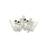 12 PCS / Set Simulation Kitchen Food Furniture Toys Dollhouse Miniature Accessories 1:12 Fork Knife Soup Spoon Tableware