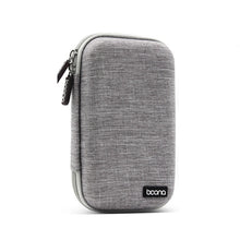 Load image into Gallery viewer, Baona BN-F010 2.5 inch Mobile Hard Disk Single Layer Storage Bag Power Bank Protection Storage Bag, Gray, Black