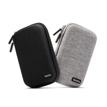 Load image into Gallery viewer, Baona BN-F010 2.5 inch Mobile Hard Disk Single Layer Storage Bag Power Bank Protection Storage Bag, Gray, Black
