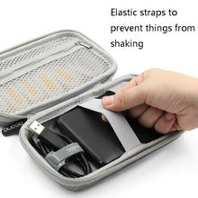 Load image into Gallery viewer, Baona BN-F010 2.5 inch Mobile Hard Disk Single Layer Storage Bag Power Bank Protection Storage Bag, Gray, Black