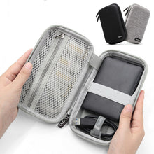 Load image into Gallery viewer, Baona BN-F010 2.5 inch Mobile Hard Disk Single Layer Storage Bag Power Bank Protection Storage Bag, Gray, Black
