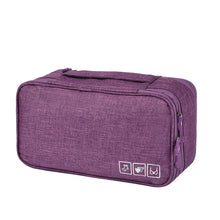 Load image into Gallery viewer, Travel Waterproof Storage Bag Underwear Storage Finishing Bag, Black, Gray, Violet, Wine Red, Sky Blue, Navy